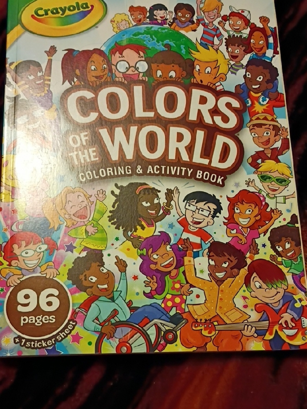 Crayola Colors of the World Coloring & Activity Book - Multicolor Characters